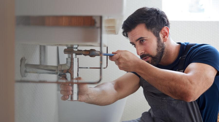 Sink pipe leak repair in Avoca, IN